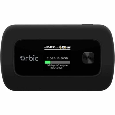 Orbic Speed RC400L - Black (Verizon) 4G LTE Mobile Wi-Fi Hotspot Router Modem - Image 1 of 4