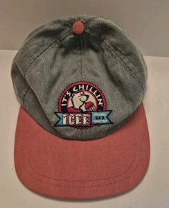 Vintage RARE ICEE CHILLIN Snapback Hat Men Made In USA New England Hut - Bild 1 von 6
