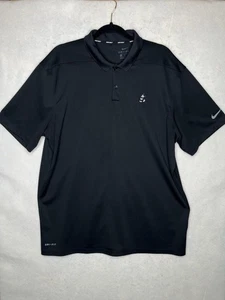 Nike Golf Dri-Fit Poloshirt Herren XL schwarz Mickey Mouse Disney Parks Performance - Bild 1 von 16