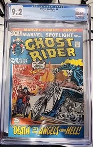 Marvel Spotlight #6 1972 2nd Appearance Ghost Rider Origin Retold CGC 9.2 NM - Picture 1 of 1