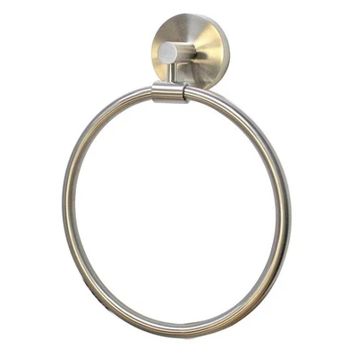 Speakman SA-2004 Nickel Neo 7" Towel Ring - Image 1 of 4