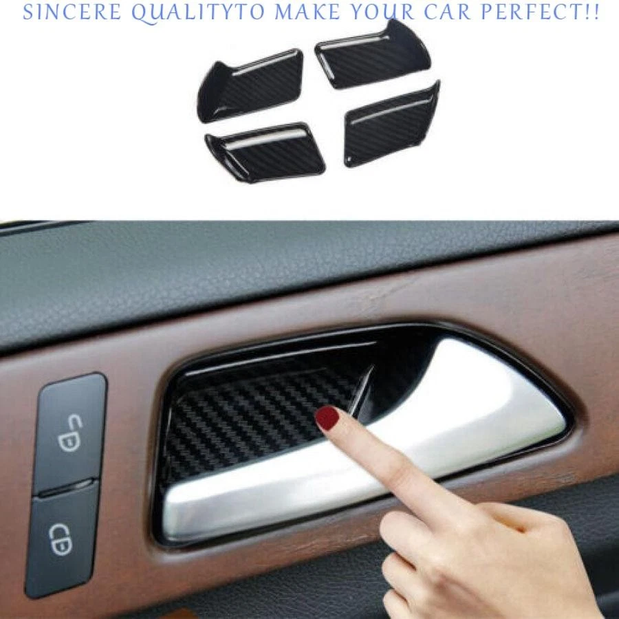 Cubierta de taza interior de acero de fibra de carbono para Mercedes-Benz ML GL 2012-2016 Foto 1 de 1