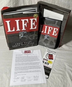 Life: Living For Excellence Box Set With Book & 3 CDs CIB *FREE SHIPPING* - Foto 1 di 14