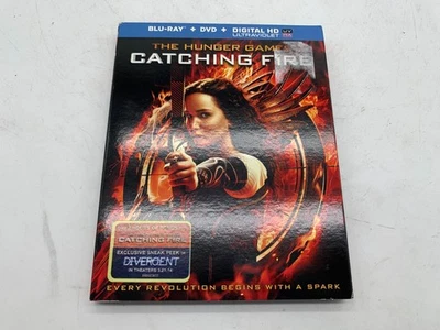 The Hunger Games: Catching Fire Blu-ray DVD 2013 with Slipcover - Image 1 of 4