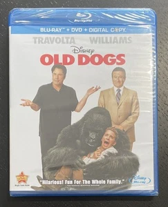 Disney OLD DOGS (Blu-ray & Digital Copy) 3 DISC DVD SET 2010 Release 88 Minutes - Imagen 1 de 2