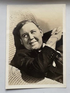 Charles Laughton - Film - original Autogramm - Größe 17 x 12 cm - Picture 1 of 2