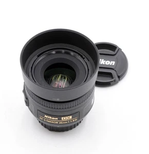 NIKON DX AF-S NIKKOR 35mm F/1.8 G LENS FOR APS-C SENSOR NIKON DSLR CAMERAS - Picture 1 of 7