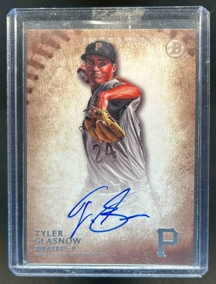 2015 Bowman Inception Tyler Glasnow Auto #PA-TG Pirates - Image 1 of 2