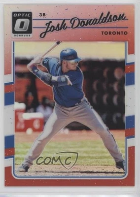 2017 Panini Donruss Optic Red Prizm /99 Josh Donaldson #150 - Image 1 of 2