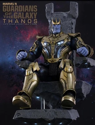Figura de acción Thanos 2015 Guardianes de la Galaxia Hot Toys escala 1/6 MMS280-NUEVA Foto 1 de 3