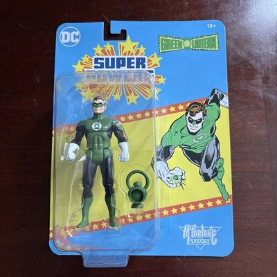 Figura de acción retro Green Lantern Hal Jordan DC Super Powers nueva McFarlane Toys Foto 1 de 4