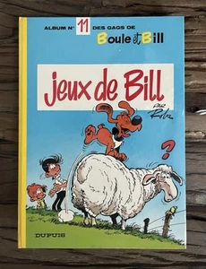 BOULE ET BILL : SUBLIME EO T11 75 JEUX DE BILL TRES RARE CRAQUANT NEUF (ROBA) - Imagen 1 de 10