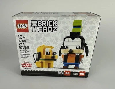乐高 BrickHeadz:迪士尼米老鼠和朋友冥王星 #98 & Goofy #99 (40378) — 第 1/4 张图片