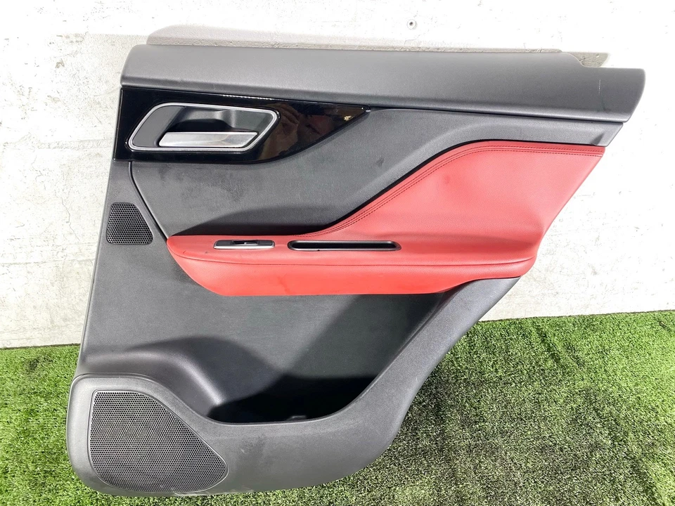 17-20 JAGUAR F-PACE REAR RIGHT RH SIDE INTERIOR DOOR PANEL TRIM COVER PANEL OEM - Image 1 of 3