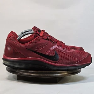 Nike Air Max Defy RN Shoes Mens Size 10 Red Black Running Sneakers 599343-600 - Picture 1 of 10