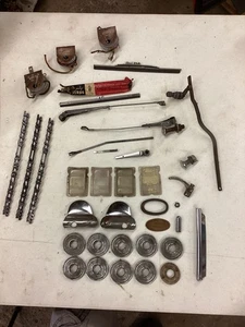 LOT of Original 1940 40 Mercury Parts Trim Lenses Emblems - Picture 1 of 17