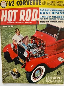 Hot Rod magazine - January 1962. Good condition and readable. - Picture 1 of 9