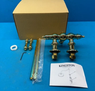 Kingston Brass ABT770-2 Vintage Polished Brass Tub Filler Faucet Body - Image 1 of 4