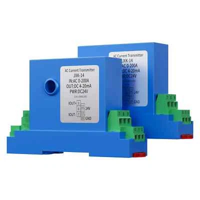 Current Transmitter Sensor 0-10A 0-30A 0-50A 4-20mA AC DC Transducer 0-10V 0-5V - Image 1 of 4