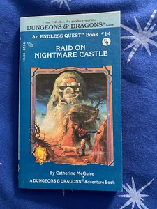Catherine McGuire RAID ON NIGHTMARE CASTLE 1st 1983 D&D Endless Quest #14 UNREAD - Imagen 1 de 3