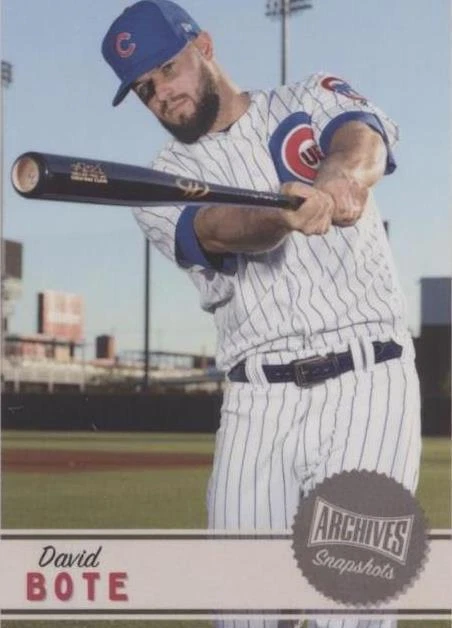 2019 Topps Archives Snapshots - David Bote #AS-DB