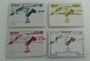 Dan Hamhuis 2017/18 Upper Deck Compendium #390 Set of 4 1 OF 1 PRINTING PLATES - Picture 1 of 2