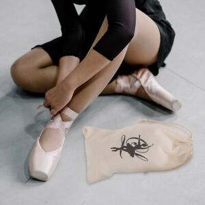  2 Pcs Segeltuch Handtaschen-Organizer Schuhtasche Schuhbeutel Für Balletttanz