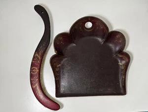 Ramasse miettes en papier mâché carton bouilli ancien - Bild 1 von 15