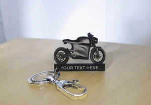 Motorcycle MDF Keychain Fit for Tarform X Luna motorcycle accessory Keychain 2D - Picture 1 of 7