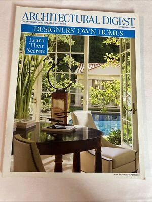 2009 Sep Architectural Digest Magazine Learn The Secrets (CP215) - Image 1 of 3