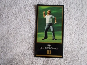Champions of Golf: Masters Collection 1993 "BEN CRENSHAW" #1984 Trading Card - Picture 1 of 2