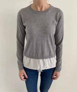Peserico Pullover Wolle/Seide Grau S € 379, - Neuwertig - Bild 1 von 10