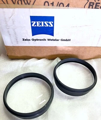 Zeiss Hensoldt Spare Part Set Objective Lenses 7x50 10x50 Binoculars German Army - Image 1 of 4