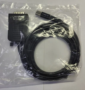 PLC-2 Attached Mode Cable, PC USB port to PLC-2 programming port - Picture 1 of 3