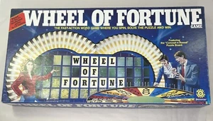 Vintage 1985 The Wheel Of Fortune Family Boardgame Game Complete In Orginal Box - Picture 1 of 9