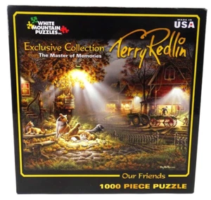 Terry Redlin Master of Memories 1.000 Teile Puzzle "Unsere Freunde" VERSIEGELT - Bild 1 von 3