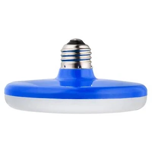 LED 11W, 50W, Blue UFO Pendant Fixture Light, E26 - Picture 1 of 2