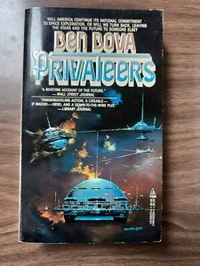 Privateers Ben Bova paperback book sci fi 1985 625 - Picture 1 of 3