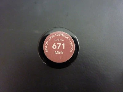 Revlon Super Lustrous Lipstick - MINK  #671 - Sealed / Brand New - Image 1 of 2