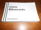 2005 CHEVY SILVERADO 2500 3500 & 3500HD PICKUP TRUCK ORIGINAL '05 OWNER MANUAL