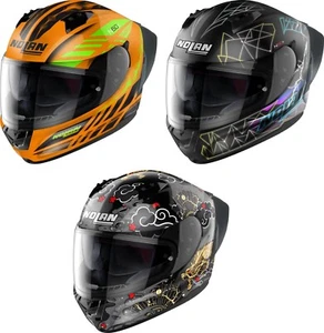 2024 Nolan N60-6 SPORT Motorcycle Sports Helmet with Spoiler - Clear Visor - Picture 1 of 10