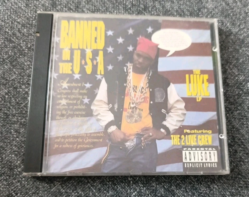 Banned In the USA: The Luke LP / 2 Live Crew CD,1990 Original Version RARE!! - Bild 1 von 3
