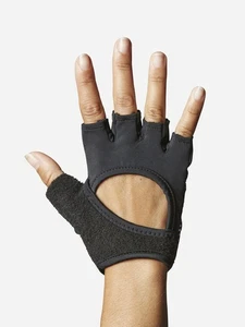 Tavi Fingerless Grip Gloves Fitness Yoga Training Gym Exercise Weight Lifting - Picture 1 of 2