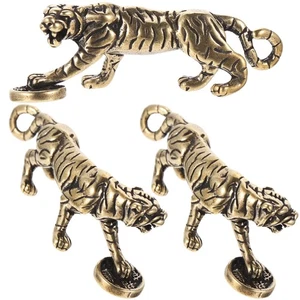 3 Stück Der Schlüsselanhänger Schatztiger und Leopard Büro Figur Figuren - Bild 1 von 12