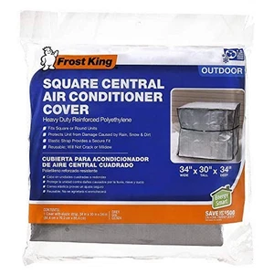 Frost King CC32XH 34x34x30 Square Central Air Conditioner Cover (Heavy Duty R... - Picture 1 of 4