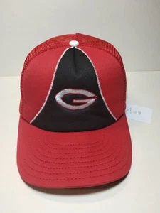 Georgia Bulldogs Mesh Trucker Adjustable Snapback Hat - Picture 1 of 6