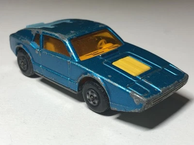 Caja de cerillas Saab Sonnet III Lesney 1973 de 3 pulgadas #65 1/64 diecast usada suelta Foto 1 de 4