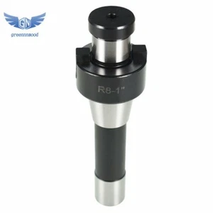 1" R8 Shank Shell Milling Arbor Adapter Holder Hardened For Bridgeport Machine - Picture 1 of 6