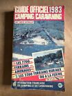 Guida Ufficiale 1983 Campeggio Camper Viaggio Buono Condizioni