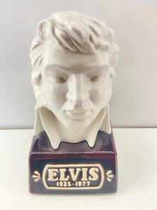 Elvis Presley 1935-1977 McCormick Whiskey Decanter Head 10” Empty Bust Decanter - Picture 1 of 6